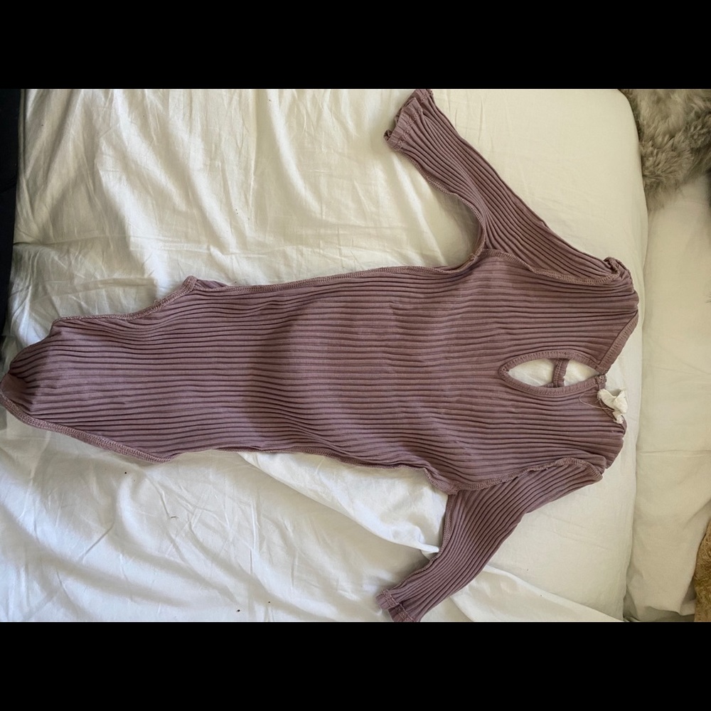 Pink bodysuit